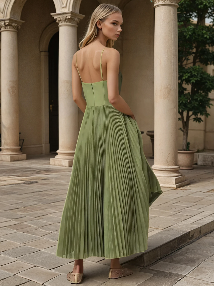Viviana™ | Abito Midi Senza Maniche con Bustier