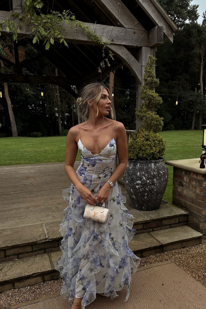 Viviana™ | Abito Maxi Floreale