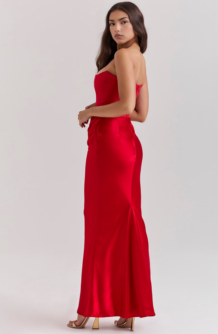 Viviana™ | Abito Maxi Senza Spalline