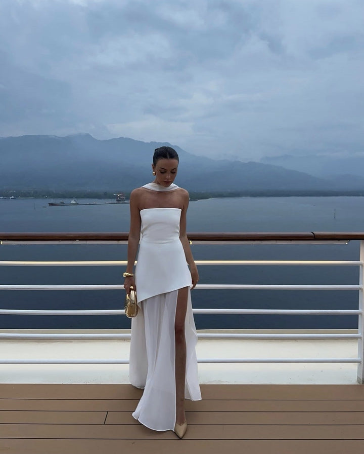Viviana™ | Abito Maxi Asimmetrico