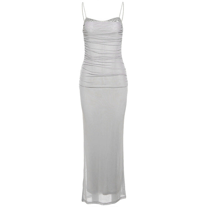 Viviana™ | Abito in Rete con Pizzo