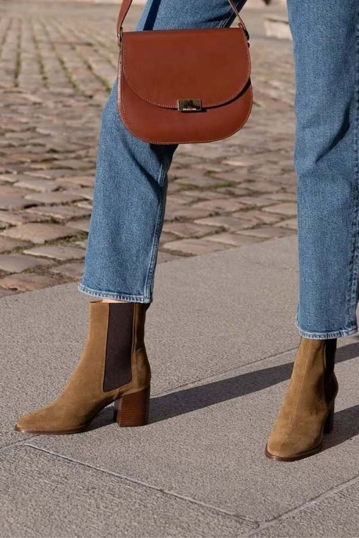 Sofia™ | Stivaletti Donna con Tacco Quadrato Eleganti e Confortevoli