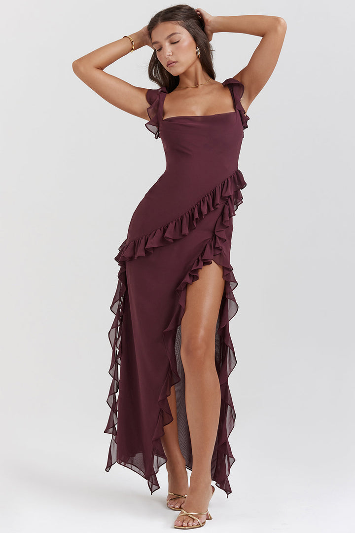 Viviana™ | Vestito Elegante con Volant