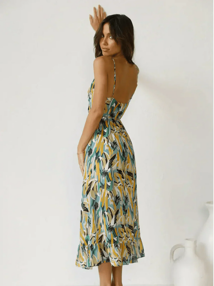 Viviana™ | Abito Midi Estivo Multicolore