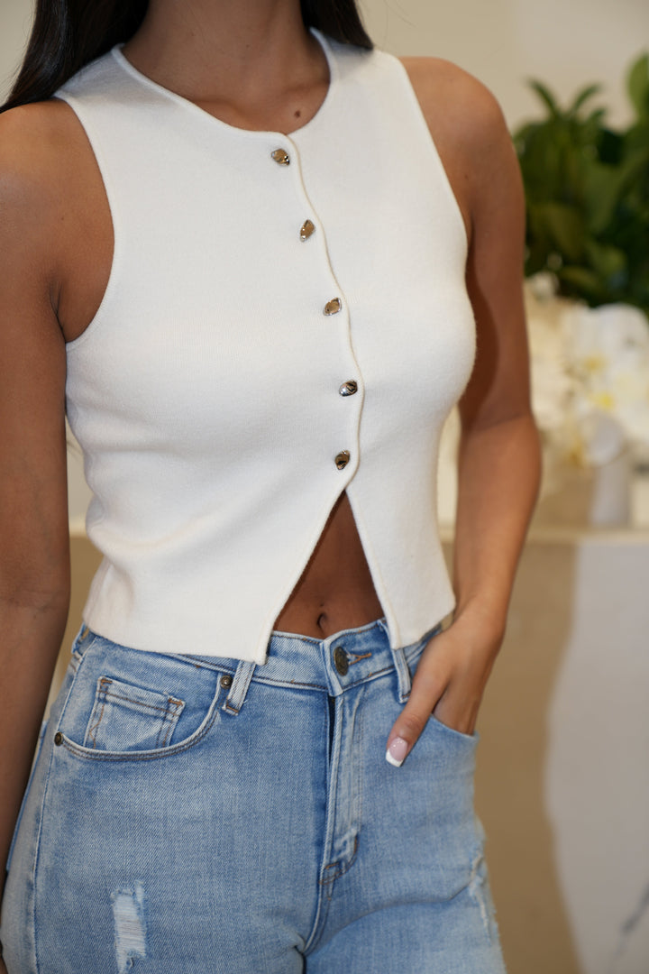 Viviana™ | Top Senza Maniche