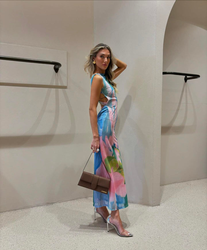 Viviana™ | Vestito Maxi Pastello